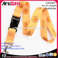 2015 Artigifts nett und Förderung high-qualityc Wärmeübertragung gedruckt Lanyard